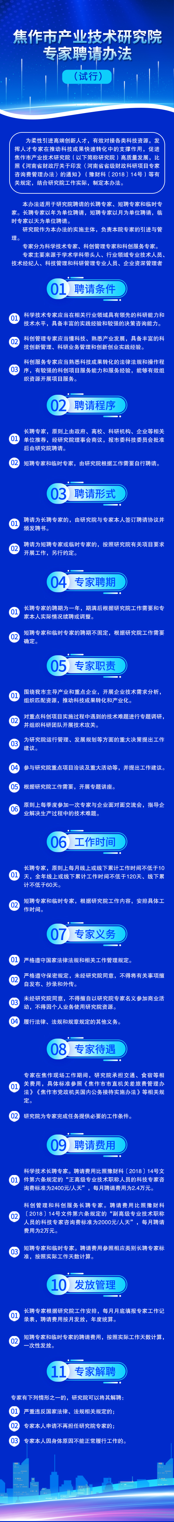 【部门解读】<br>《焦作市人民政府办公室关于印发焦作市产业技术研究院专家聘请办法（试行）的通知》<br>焦政办规〔2025〕2号政策解读