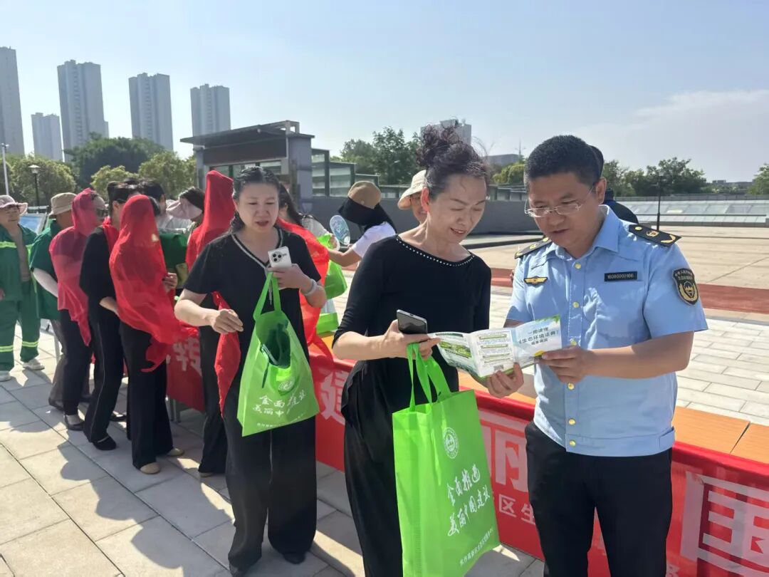 美丽中国宣传周︱环保宣传“零距离” 绿色发展入人心