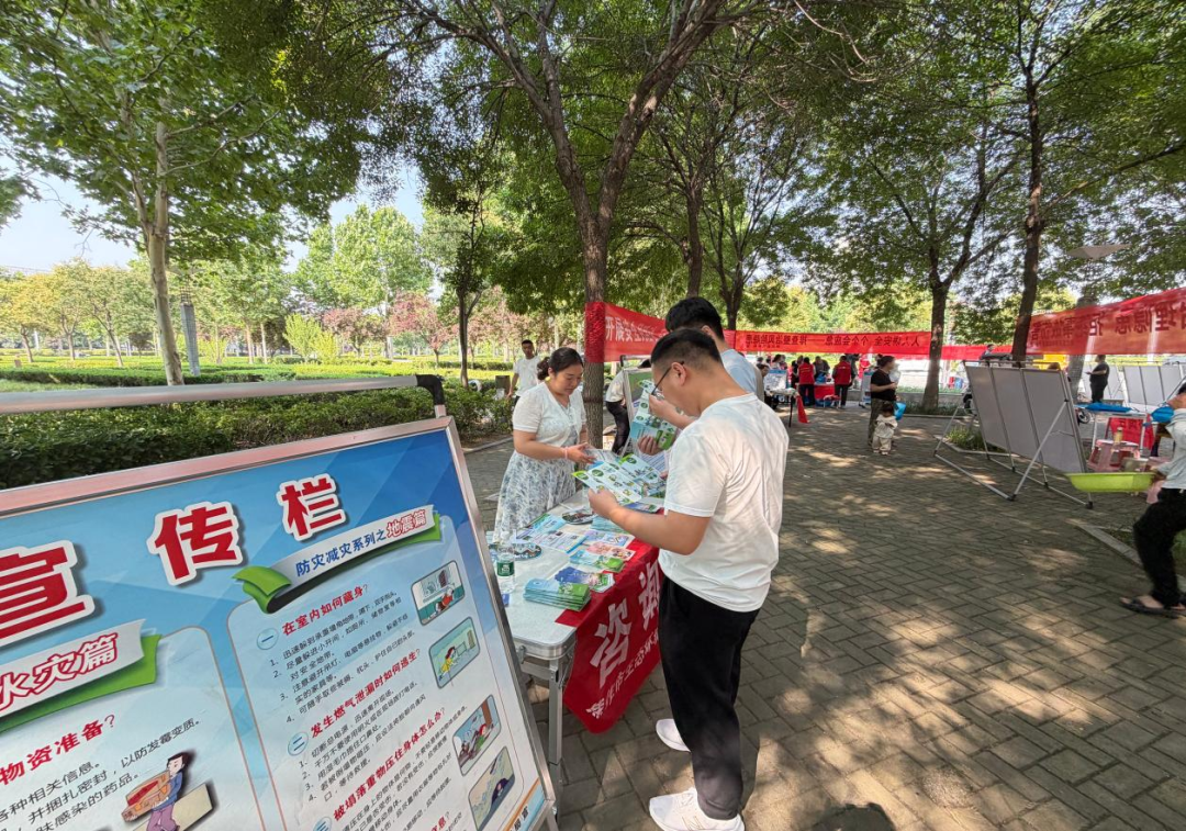 我市生态环境部门开展安全生产月主题宣传活动