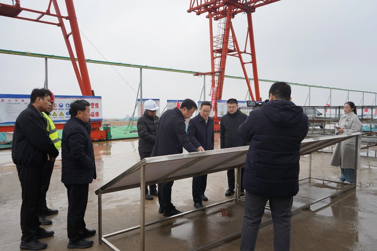 市领导调研沿太行高速公路焦作段复工复产工作