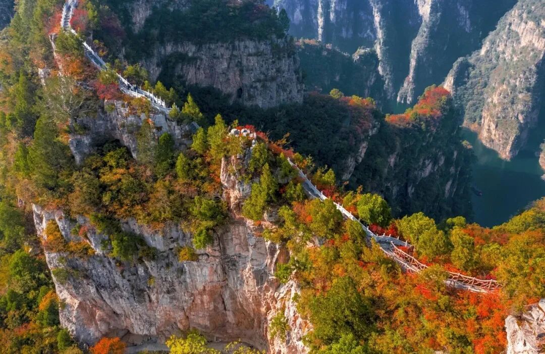打翻的调色盘！来青龙峡拥抱秋日浪漫！