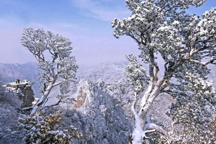 焦作家门口的“九州奇观”！29.9元打卡太行冬景！