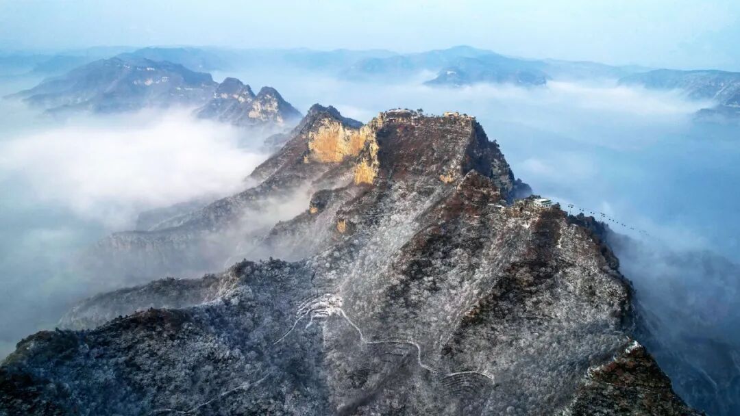 焦作家门口的“九州奇观”！29.9元打卡太行冬景！