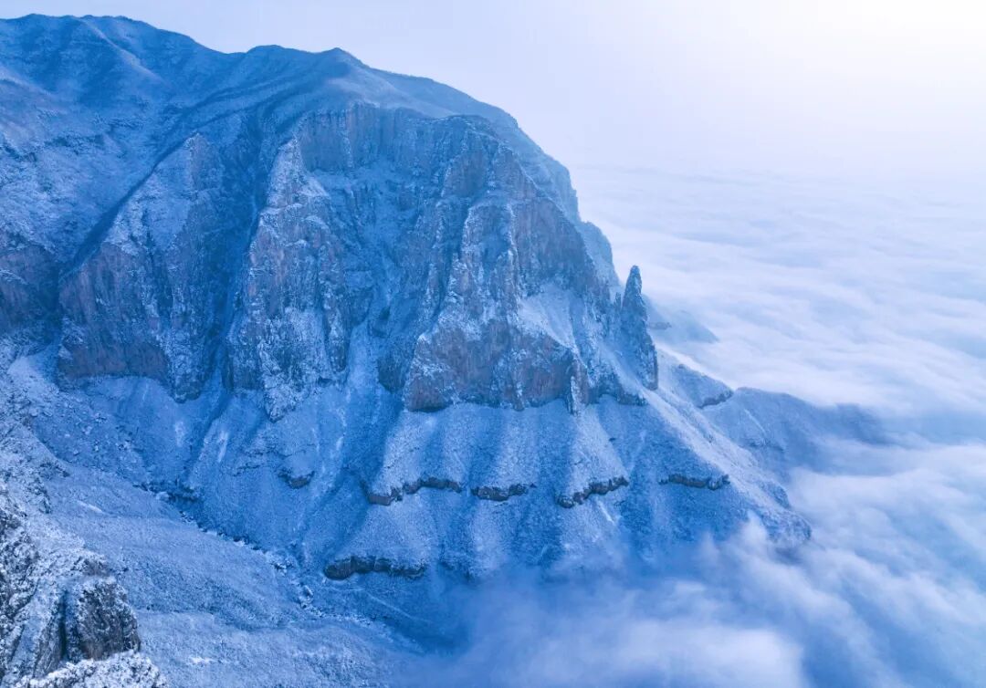 美哭了！云台山下雪大片！