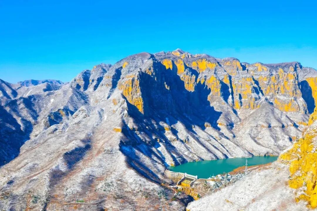 美哭了！云台山下雪大片！