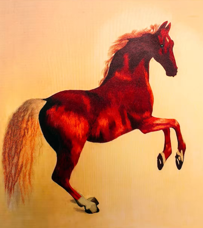 焦作“山阳刺绣”登上“中国绣娘”马年台历! 焦作“山阳刺绣”登上“中国绣娘”马年台历!