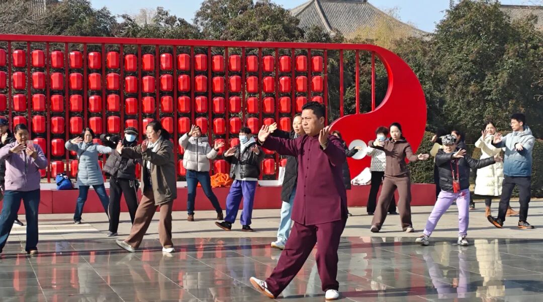 陈家沟开启元旦秀！这里的太极拳不仅仅是太极拳——