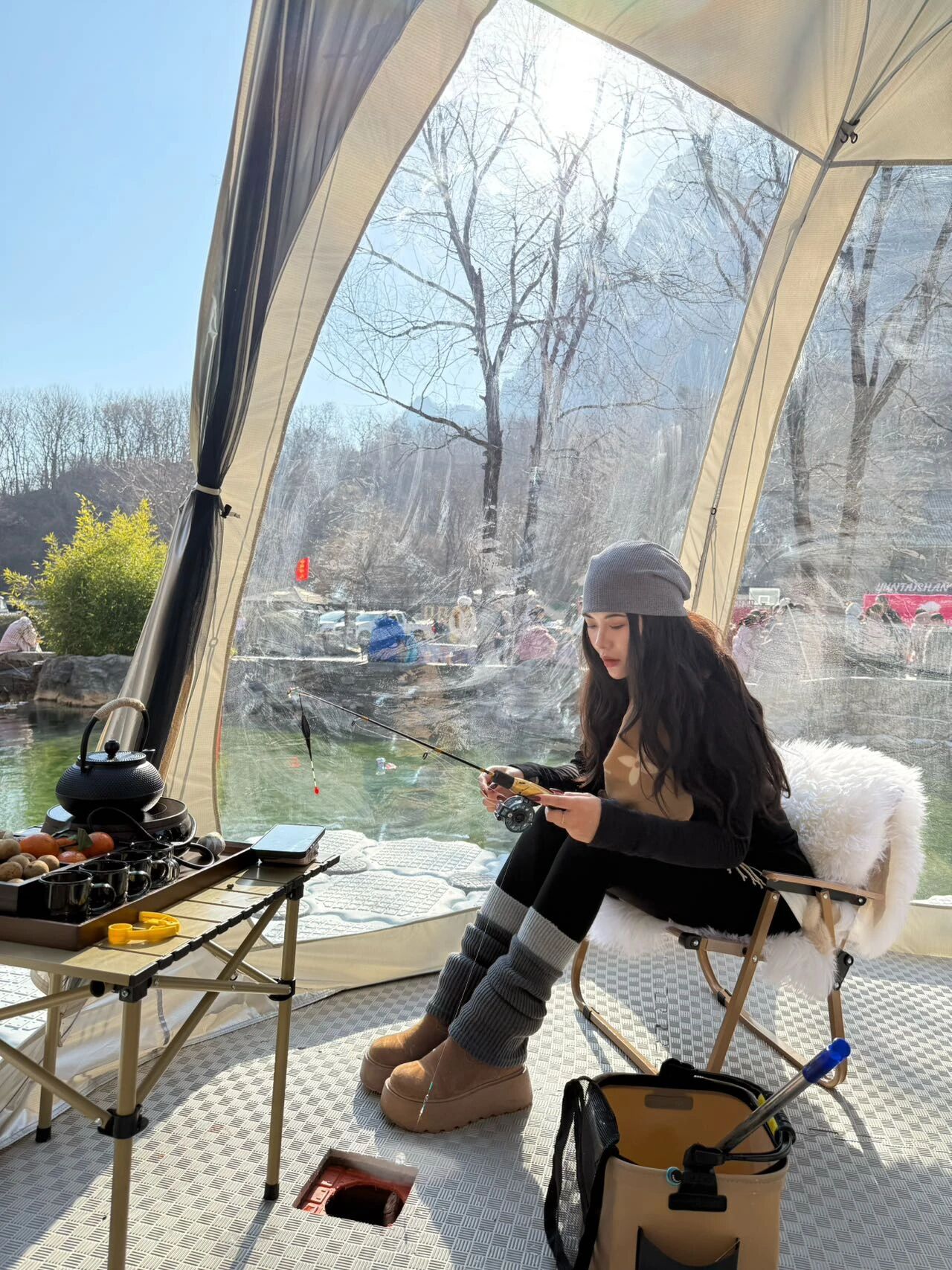 冰钓+火锅!这又是啥新玩法?