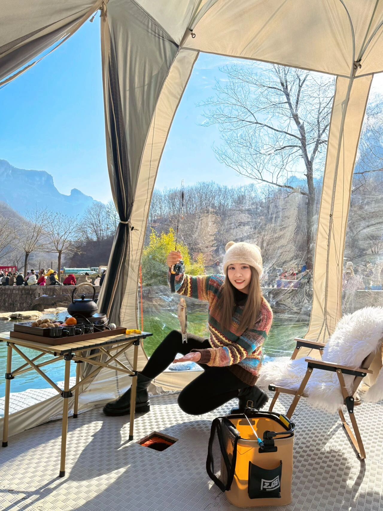 冰钓+火锅!这又是啥新玩法?