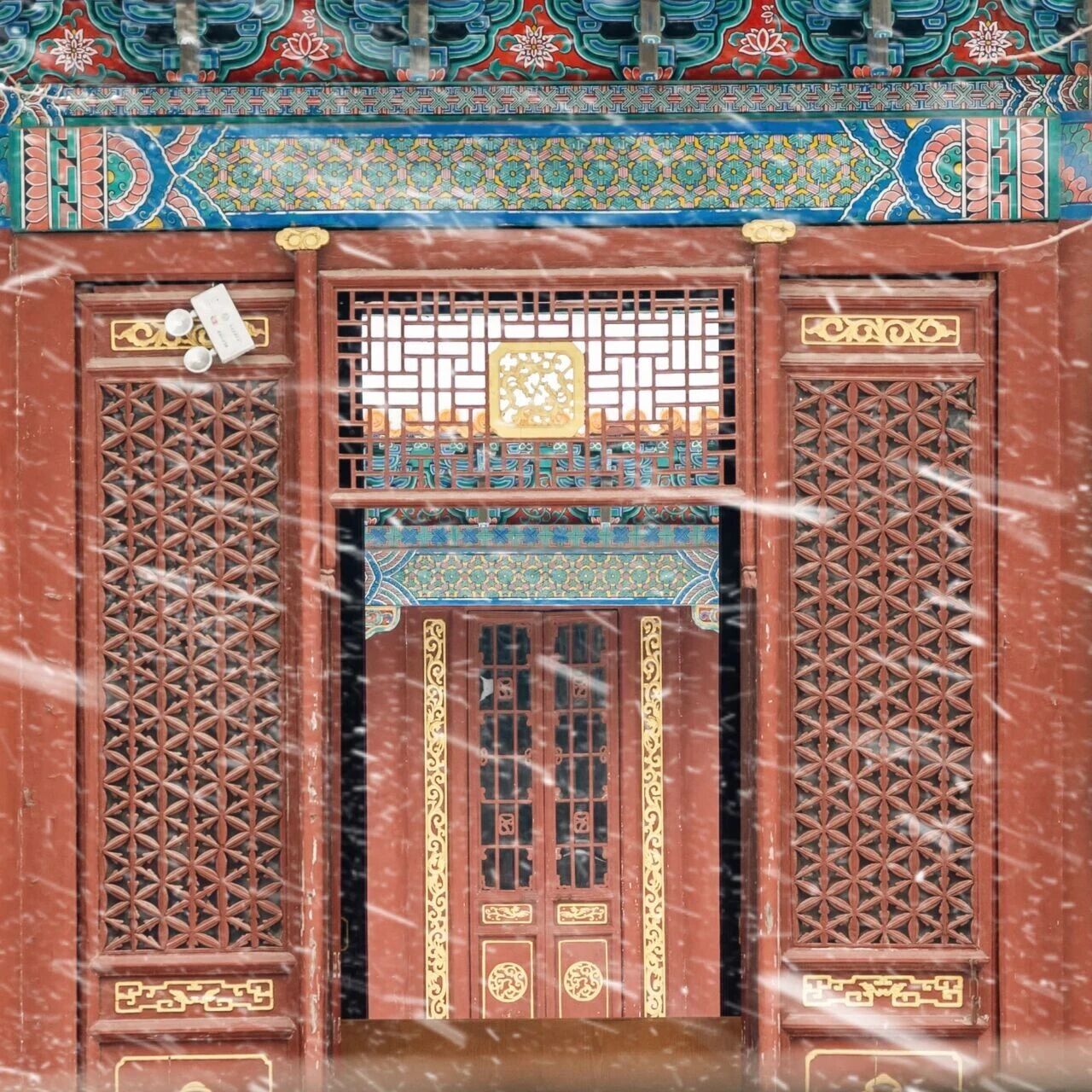 绝美!来焦作嘉应观!看一场“故宫”的红墙白雪!