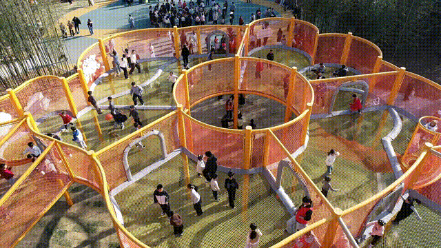 开园即爆红！博爱竹浪岛春节人气值拉满！