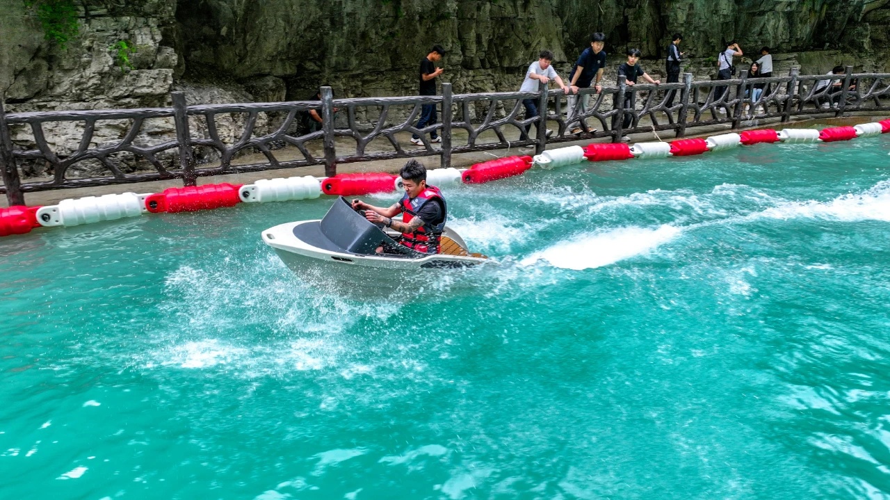 峰林峡把“水上功夫”玩明白了!