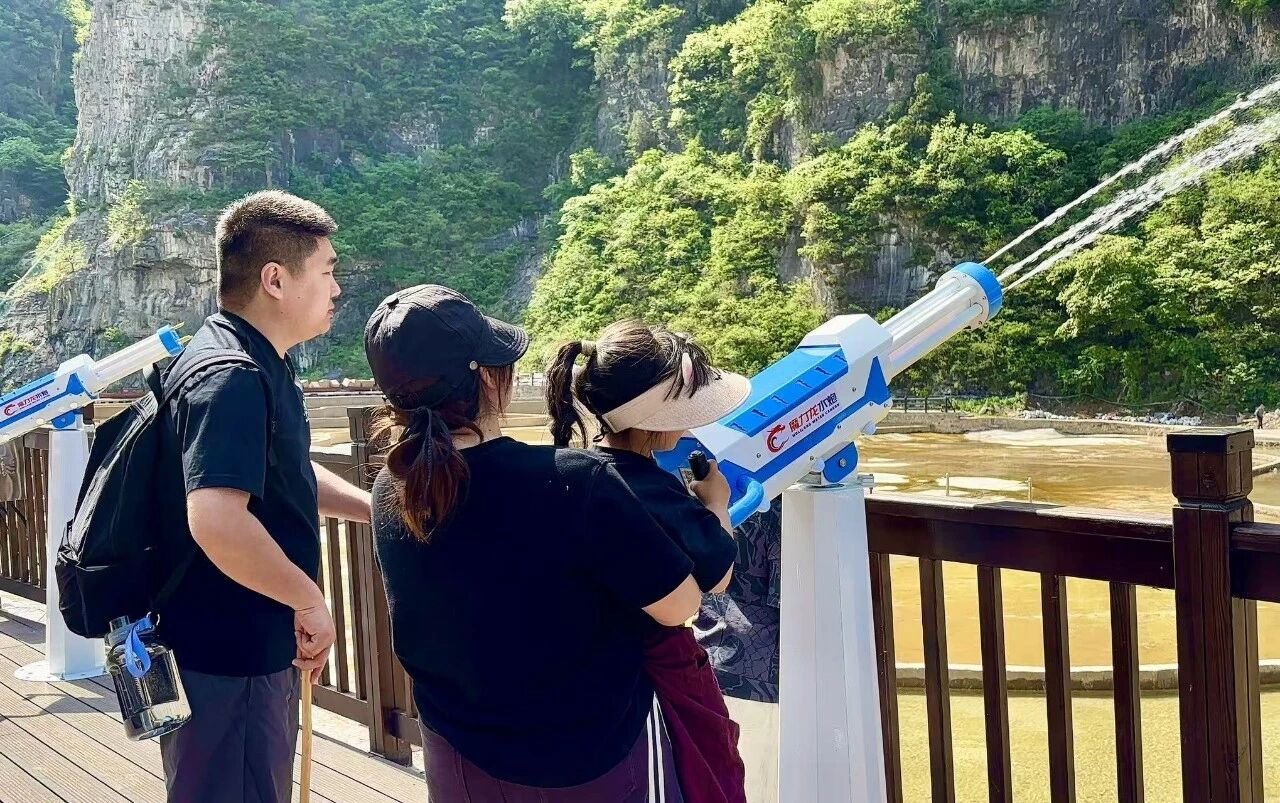 暑假首选!来青天河放肆玩水!
