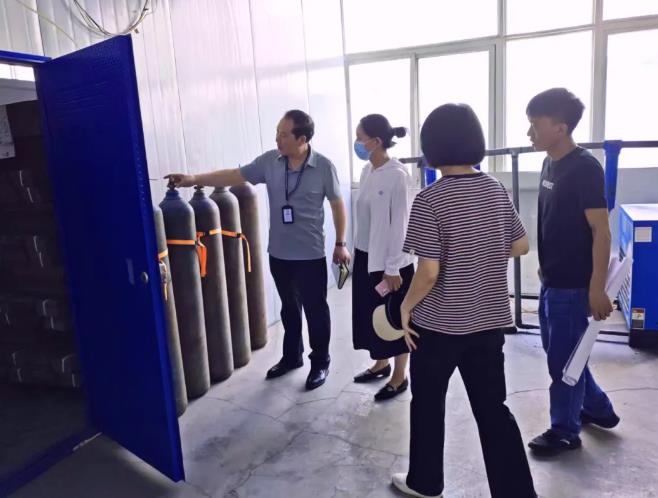 武陟县开展高温安全生产执法检查