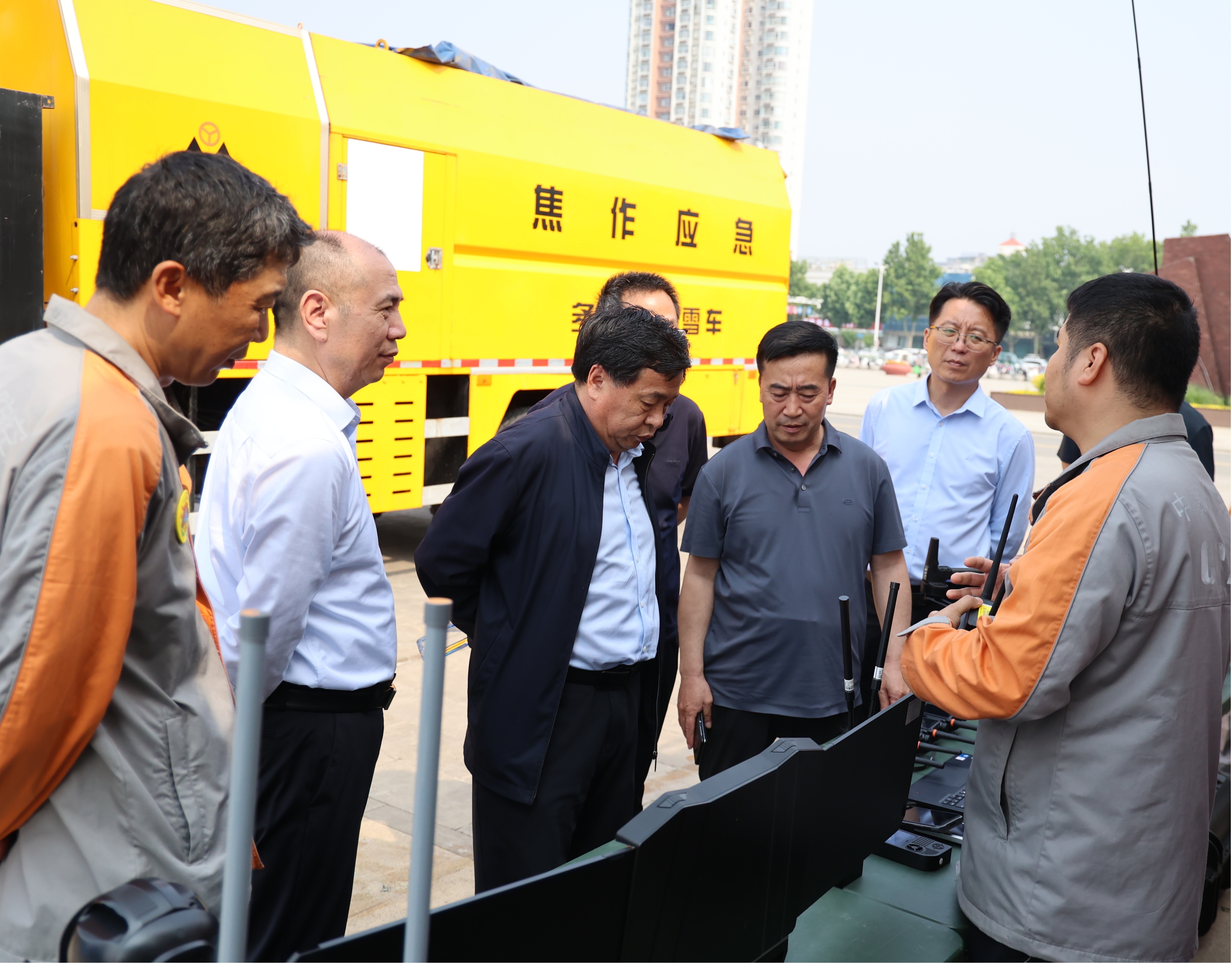 科技赋能守防线  应急科普入人心<br>——焦作市国动办点亮防灾减灾宣传周