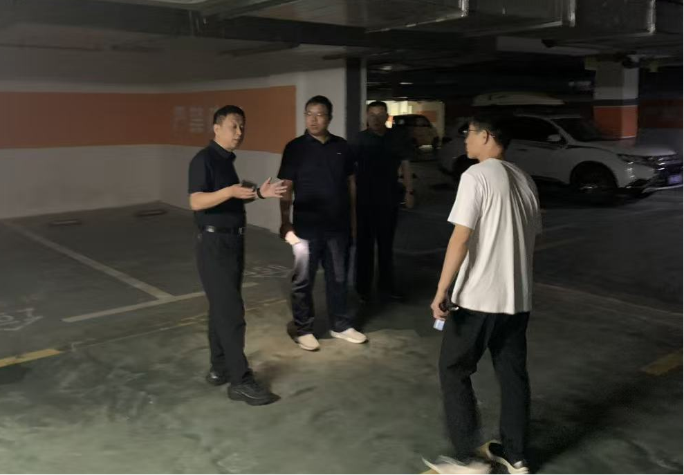 市国动办开展人防工程防汛安全检查