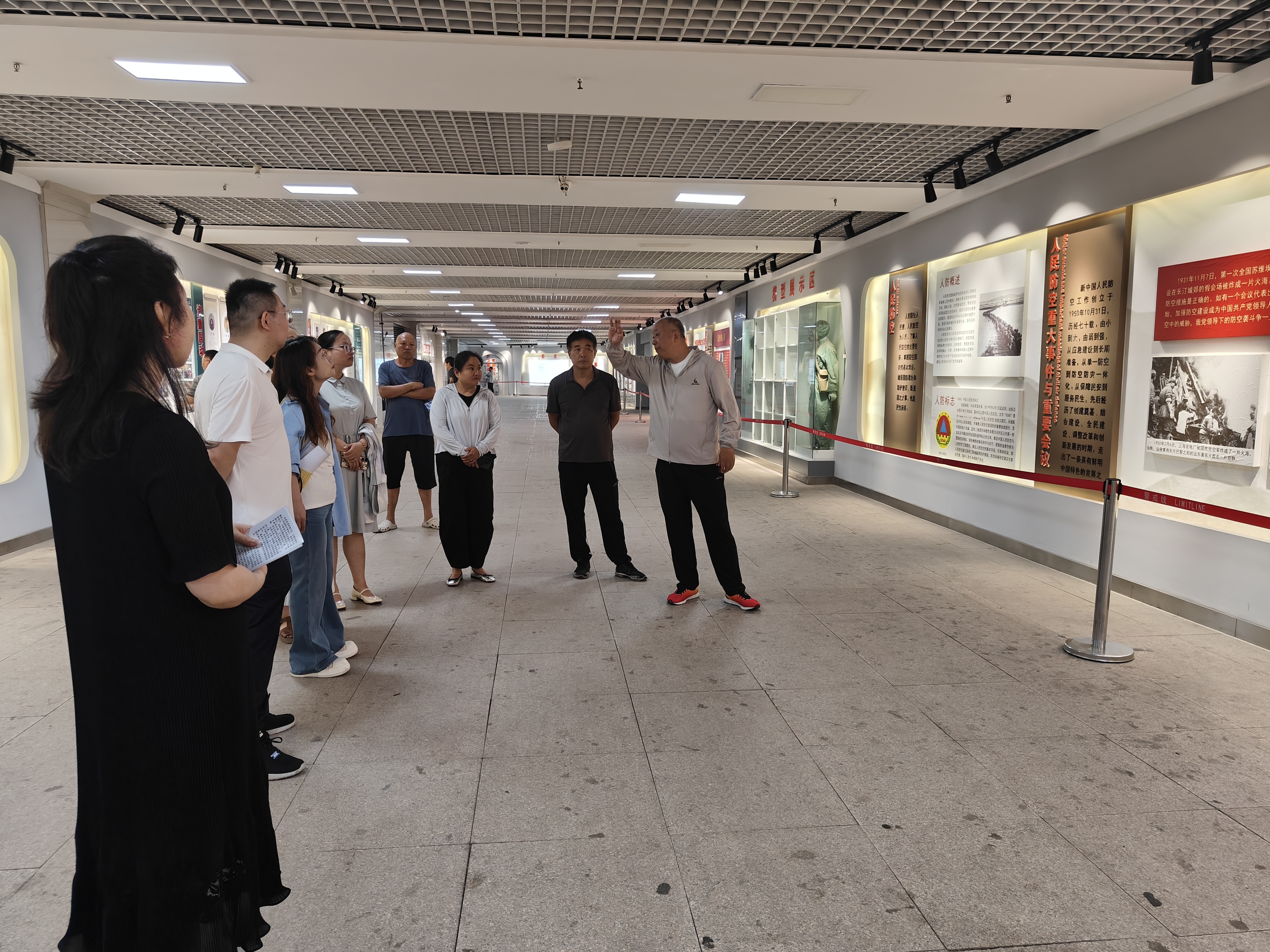 人防工程变身市民纳凉港湾