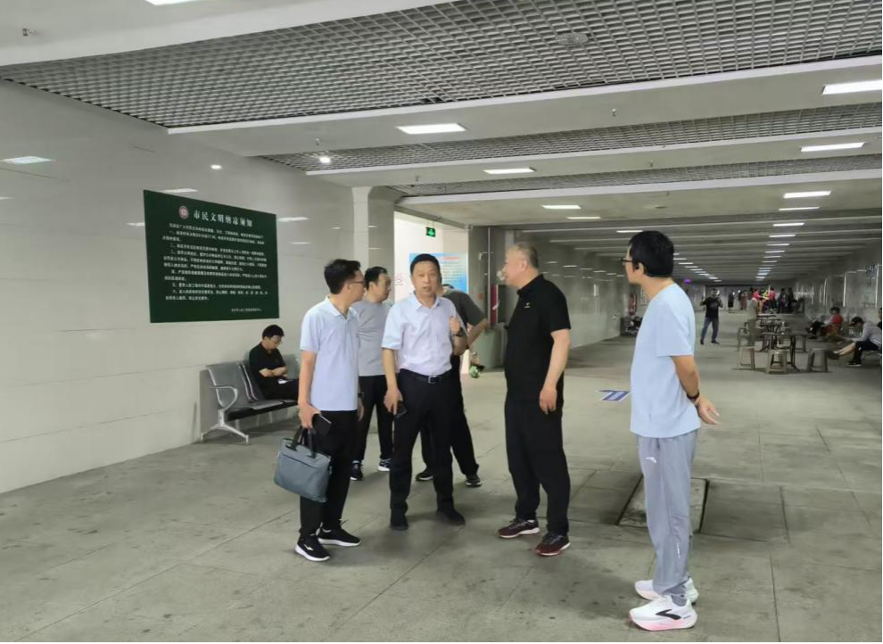 市国动办主任杨拥军莅临市人防工程维护服务中心调研