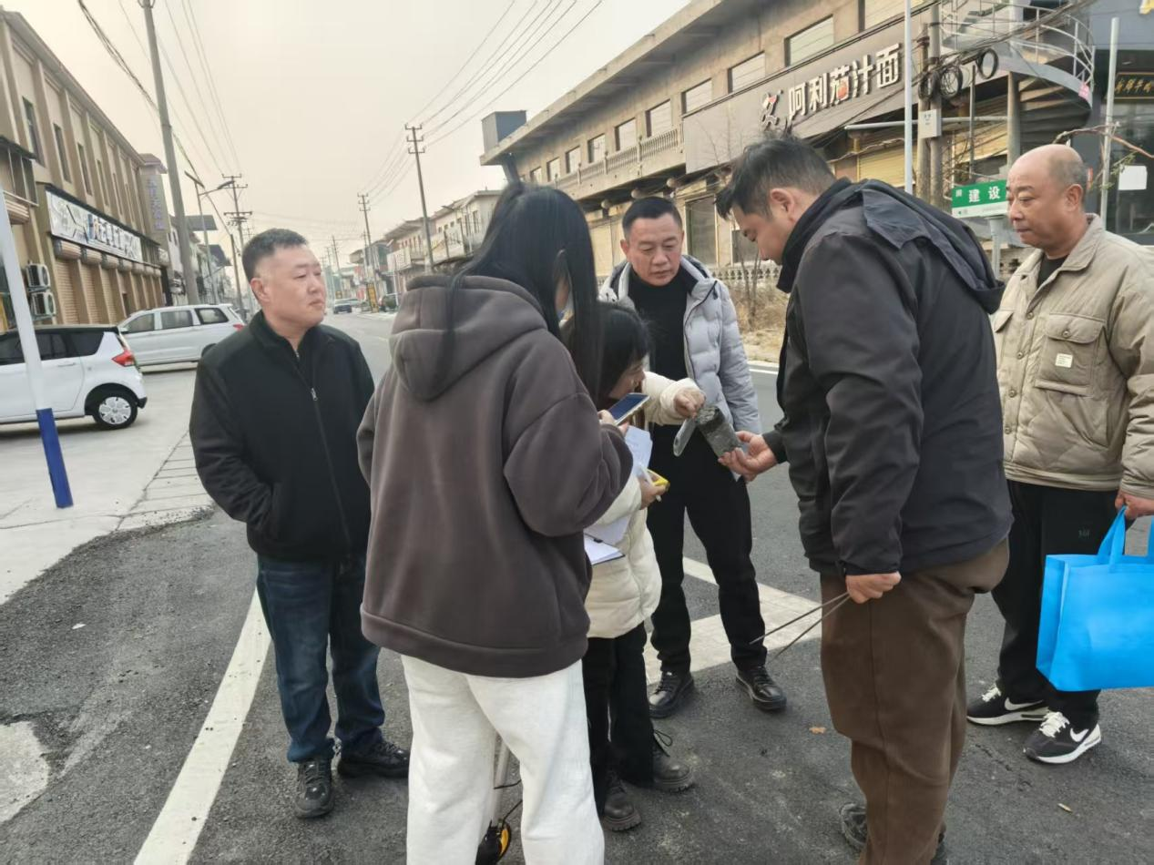 严把道路质量关 筑牢项目安全线