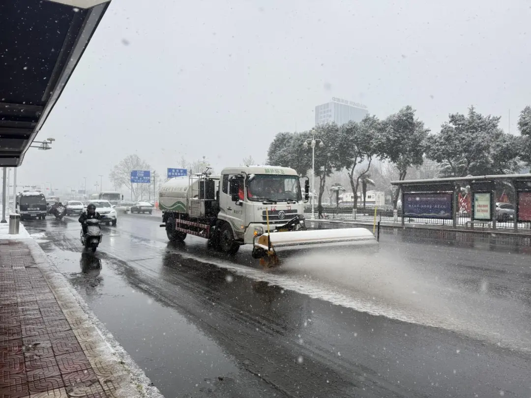 “一夜雪无”！焦作“雪停路通”背后的城管速度