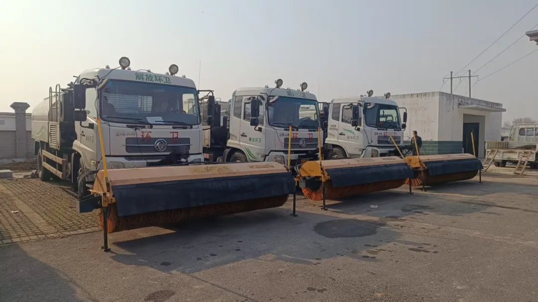 雨雪将至！焦作城管严阵以待保民生