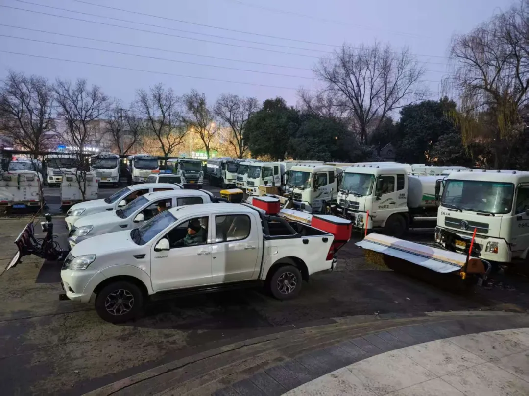 雨雪将至！焦作城管严阵以待保民生