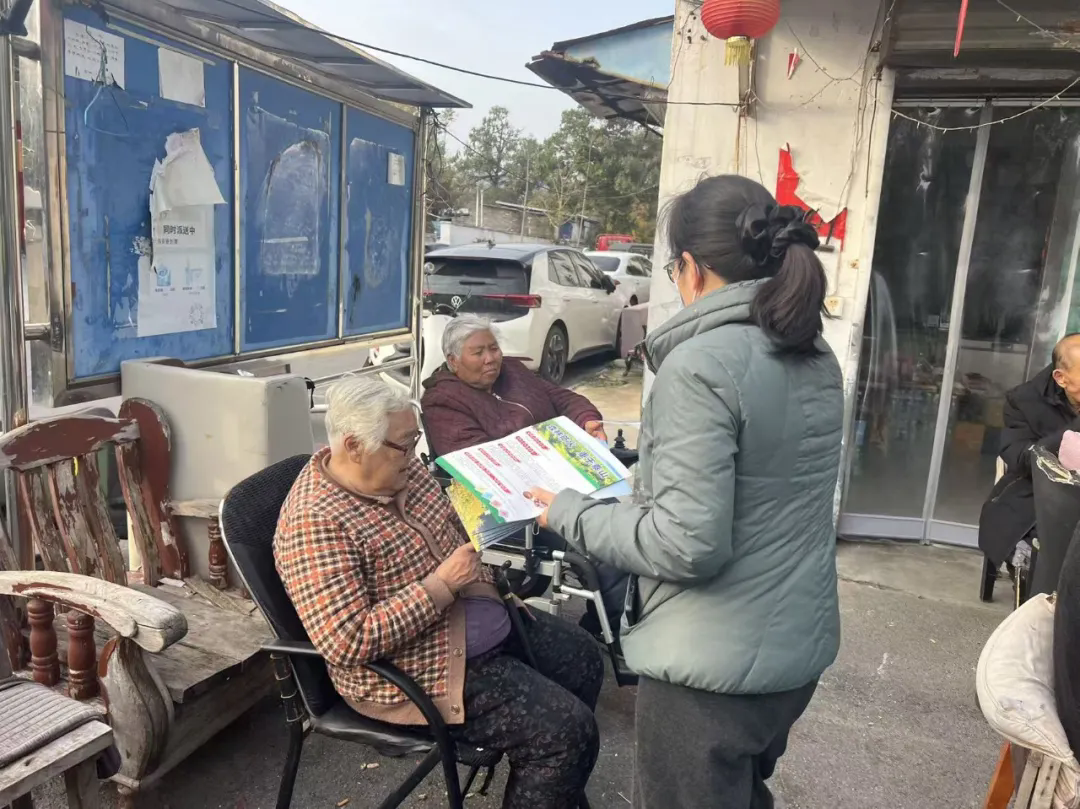 山阳区开展森林防火宣传活动