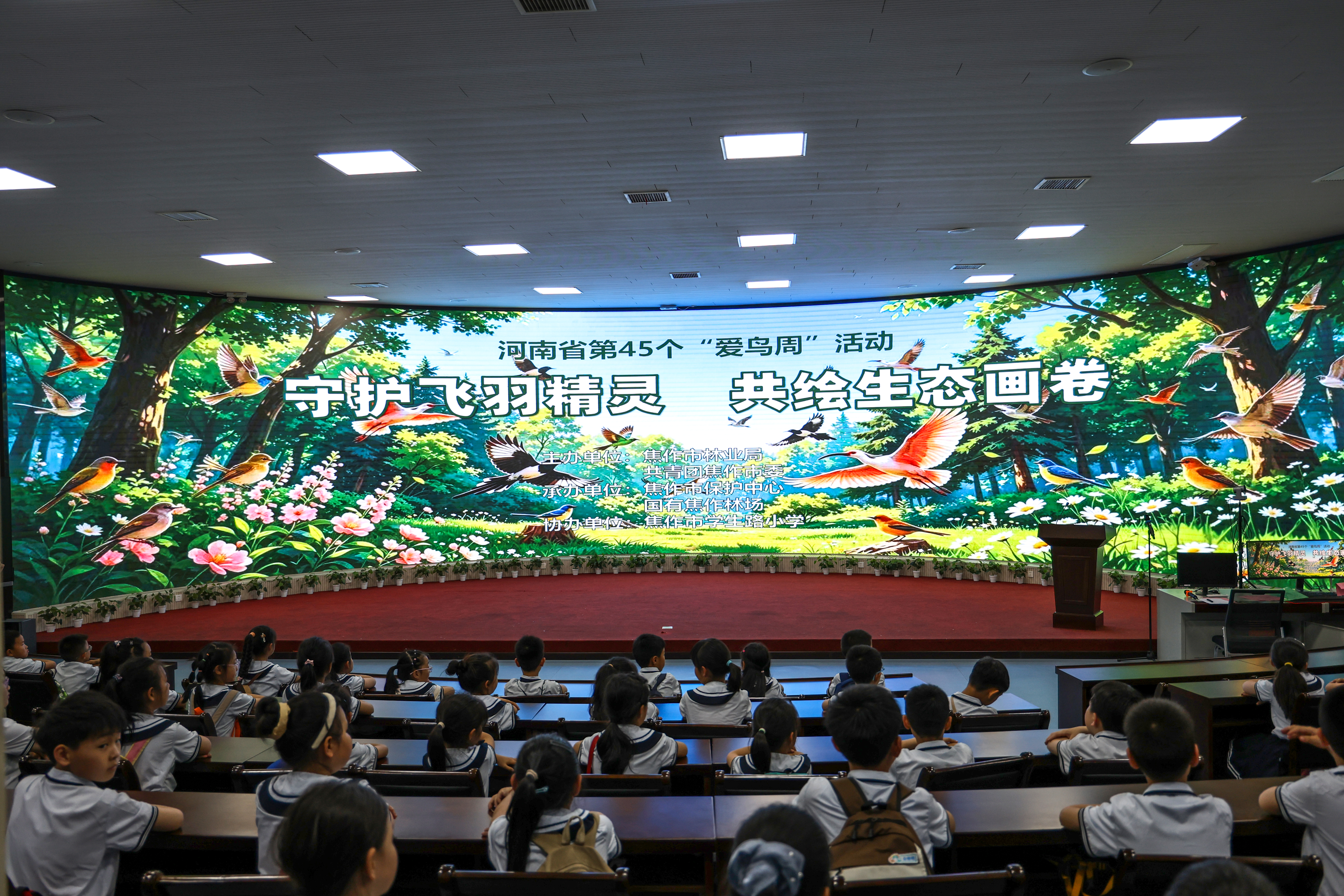 市林业局开展“爱鸟周”主题宣传活动