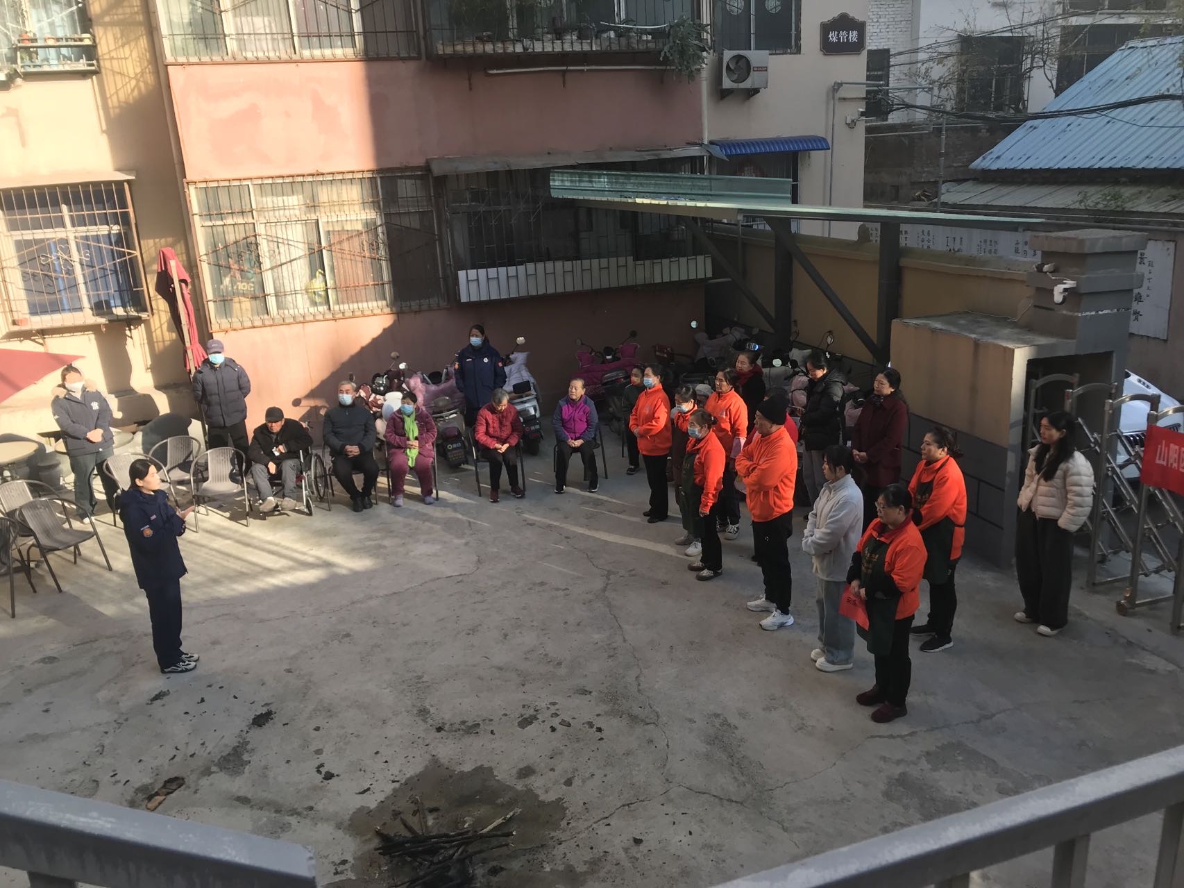 山阳区民政局：消防演练进养老机构 筑牢安全防护“生命线”