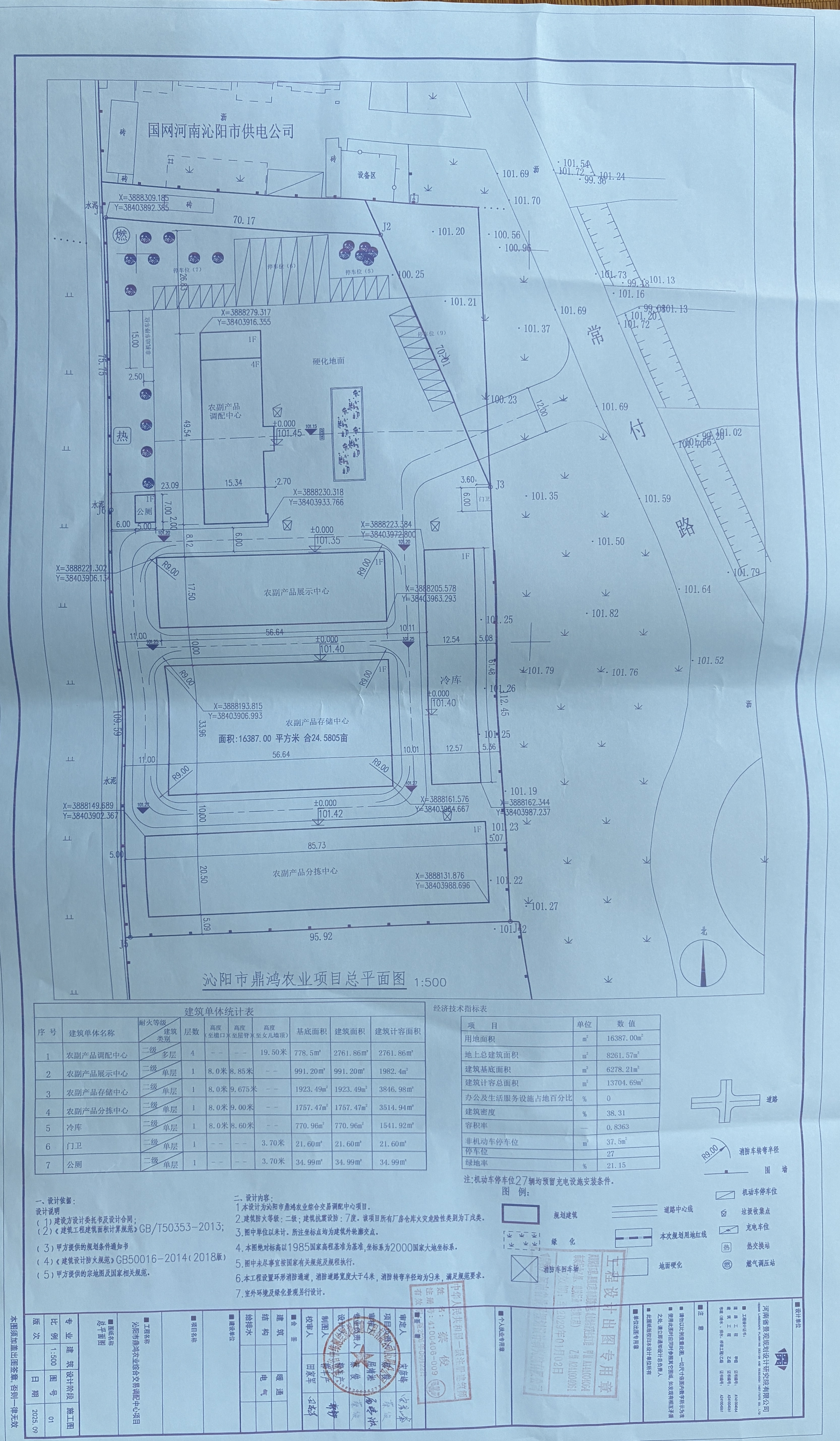 沁阳市鼎鸿农业综合交易调配中心项目办理乡村建设规划许可证的批前公示